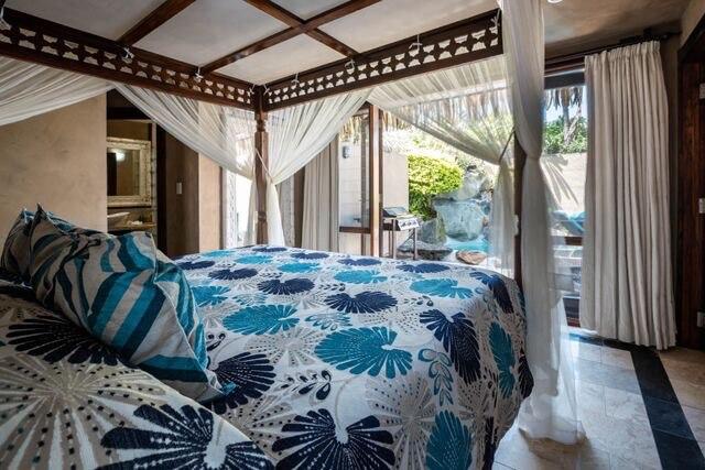 beachside villa bedroom