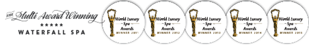 world luxury spa award white background